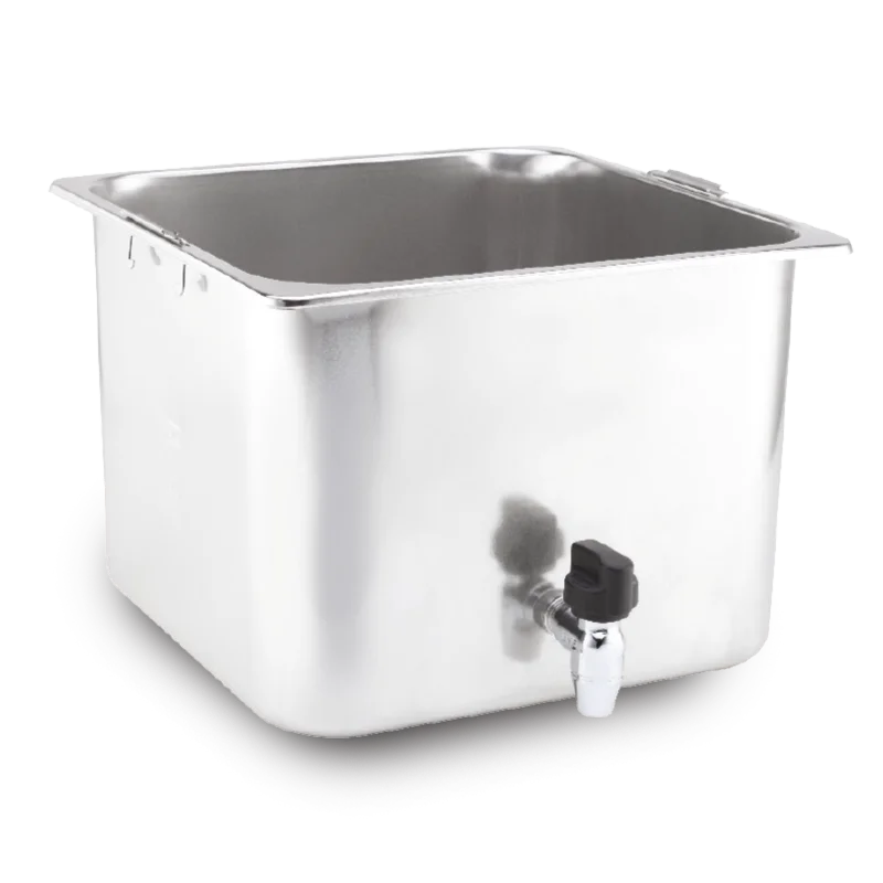 Marcellino system (tub, cabinet, deluxe boosteranti-abrasion, cover and lid) RS640 Horecatech